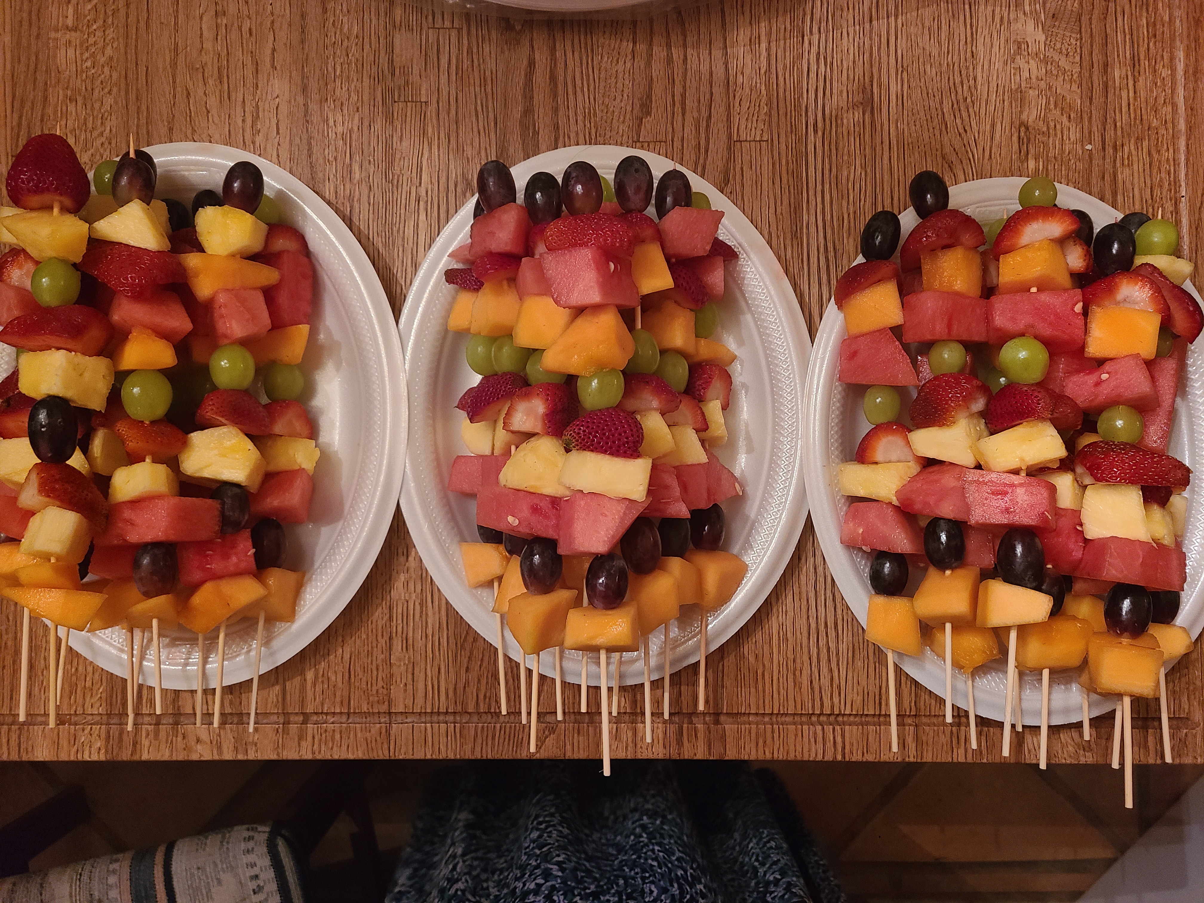 fruit skewer appetizers